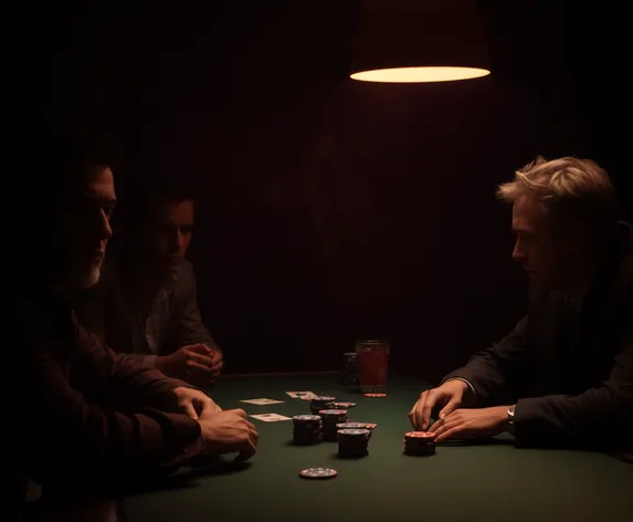 black poker players