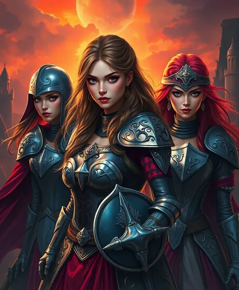 fantasy women warriors