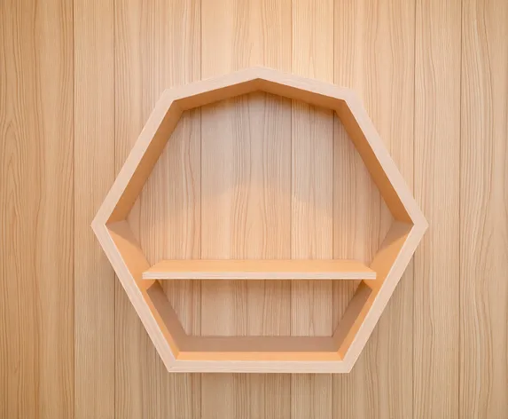 hexagon shelf