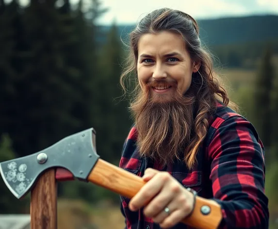 canadian lumberjack woman