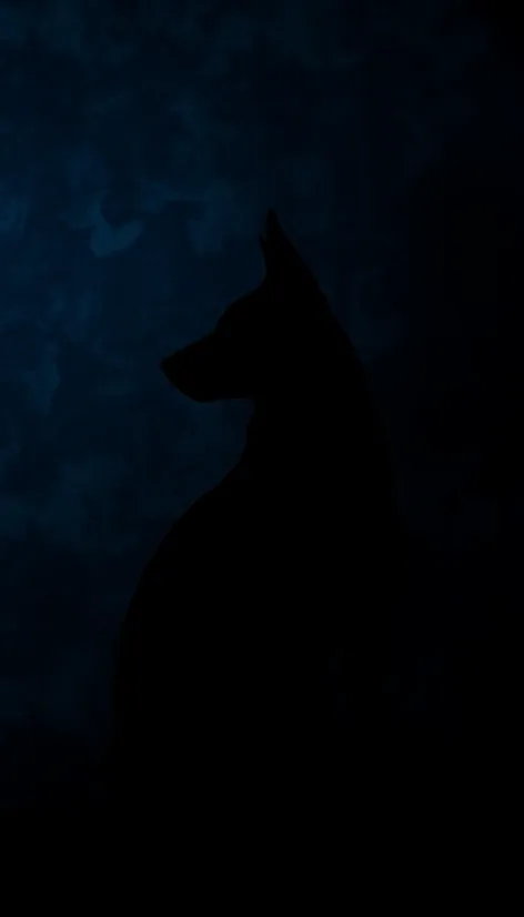 aspin dog silhouette