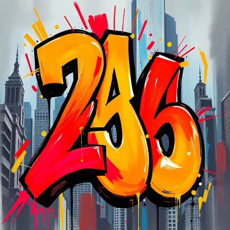 graffiti numbers