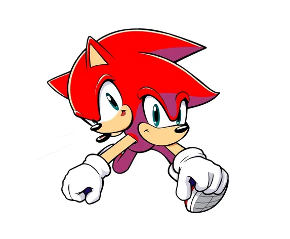 sonic the hedgehog vector