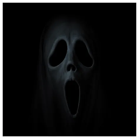 realistic ghost face