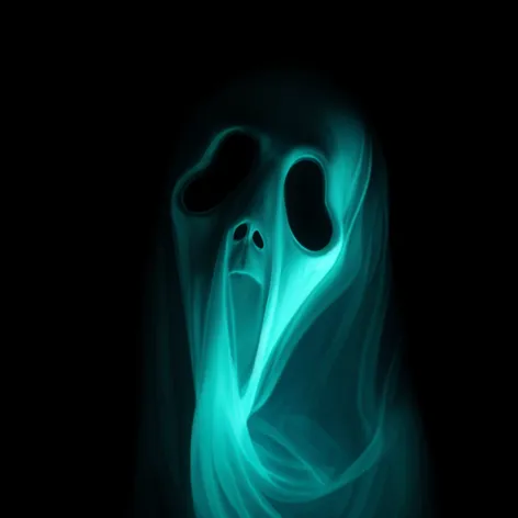 realistic ghost face