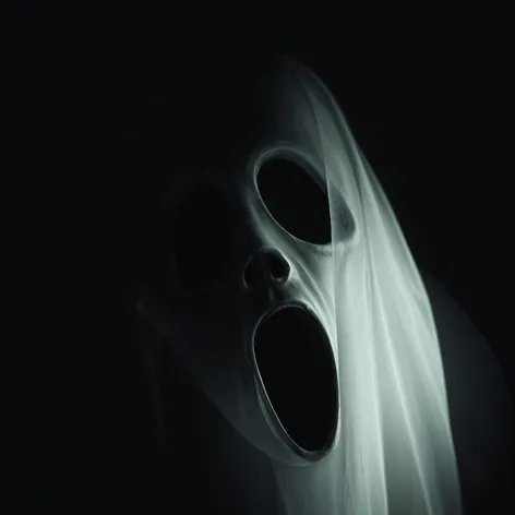 realistic ghost face