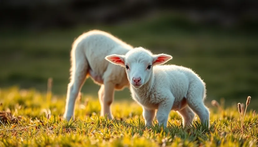 infant sheep