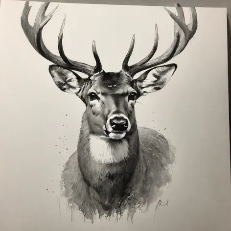 deer sketch