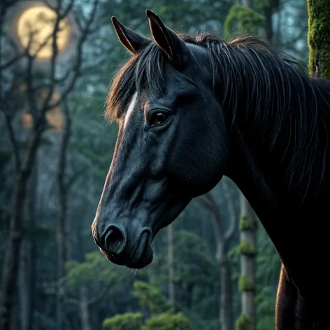 black horse