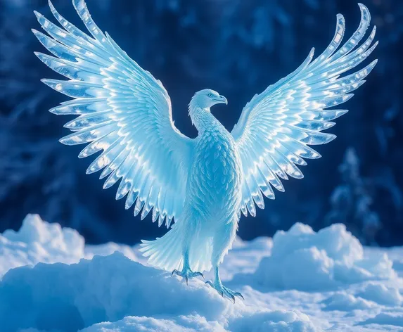 ice phoenix bird