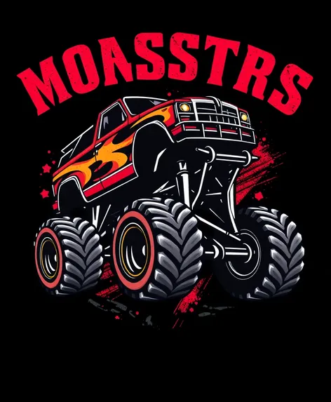 monster truck t shirts