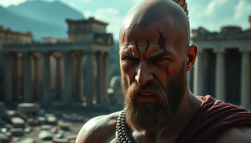 why is kratos bald