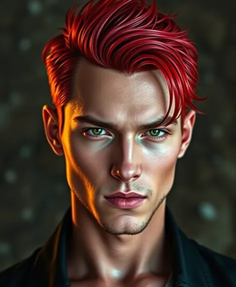 male red highlights