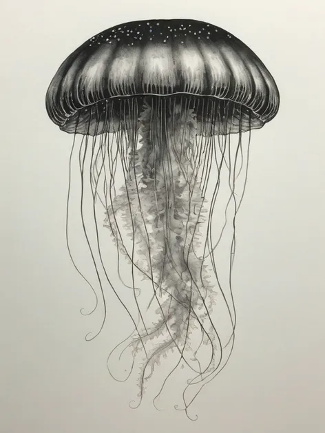 jelly fish drawing