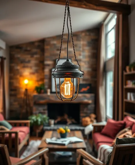 rustic pendant lighting