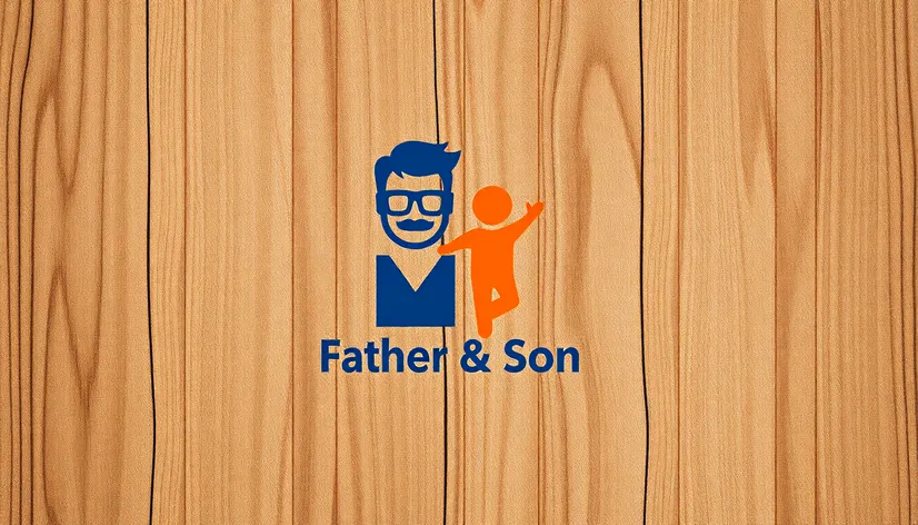 padre y hijo logo