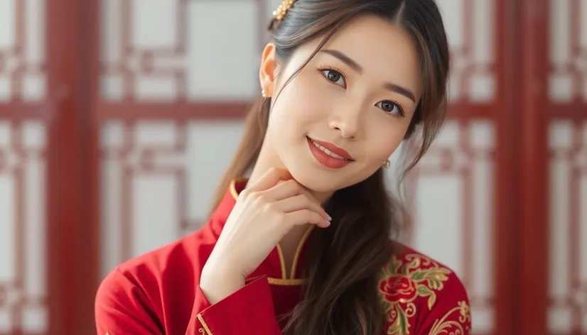 beautiful chinese woman