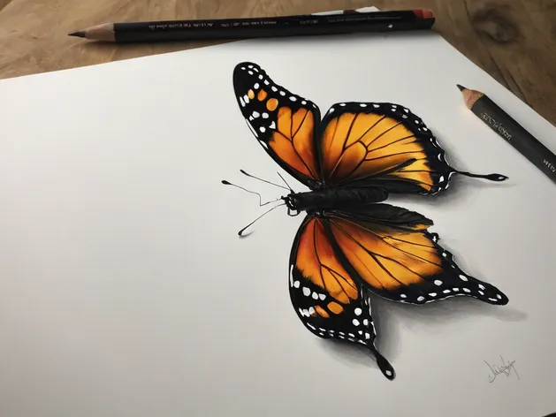 butterfly wings drawing