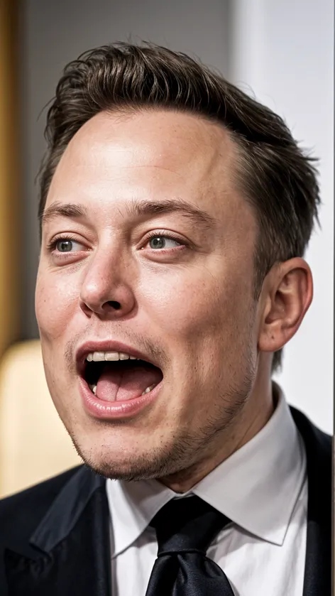 Elon musk is shocked,