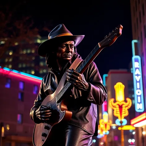 statue of stevie ray