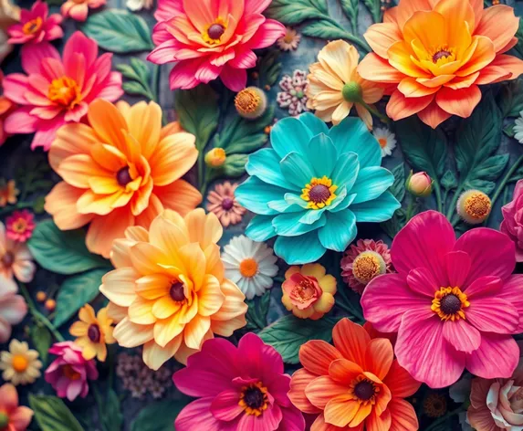 floral wall paper