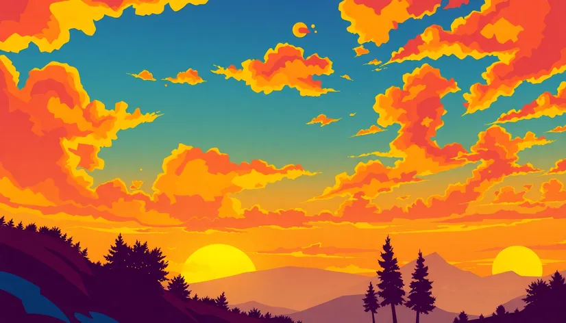 sunrise clipart