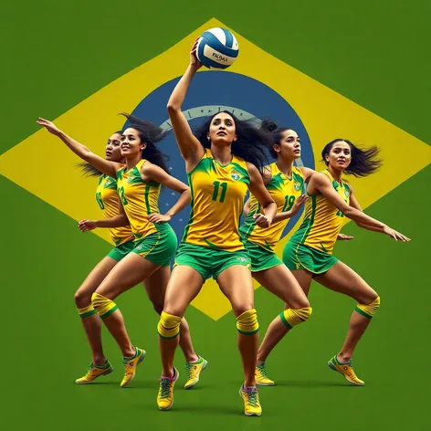 brazil women volleyball team