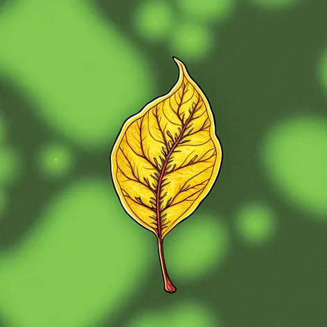 leaf drawing