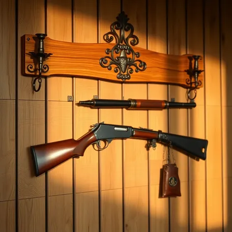 wall hanging gun rack