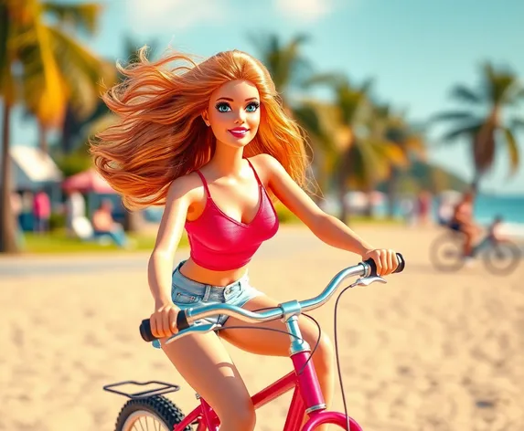 barbie and bike