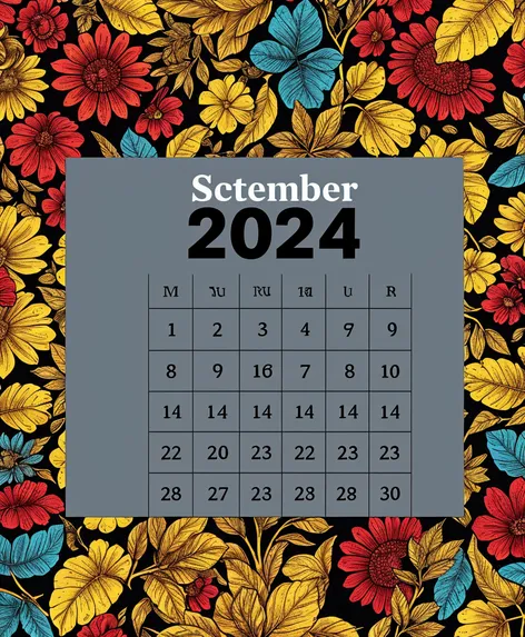 september 2024 calendar