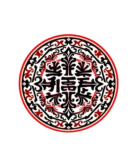 symmetrical chinese seal tatto