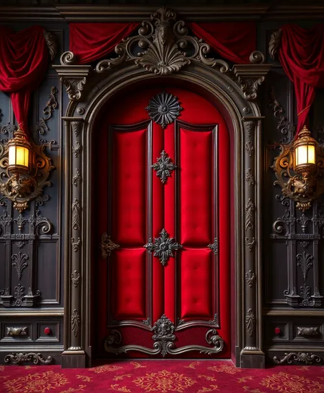 plush pin theater door