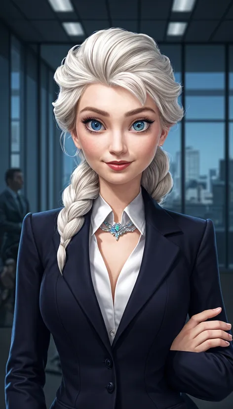 Queen Elsa in a