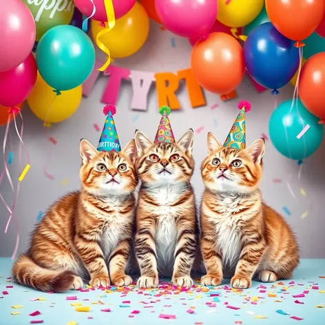 birthday cats