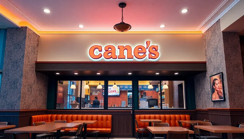 cane's restaurant franchise