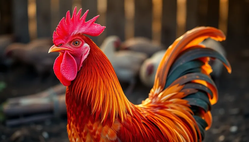 rhode island red rooster