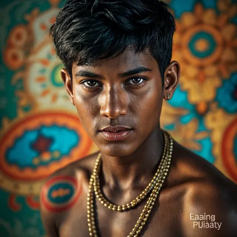 an indian black teen