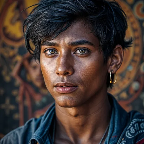 an indian black teen