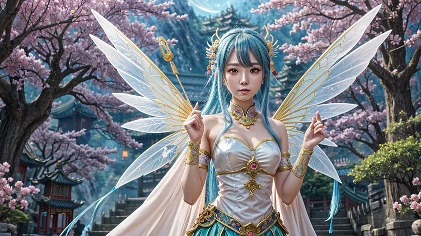 Chinese anime style, Diviner