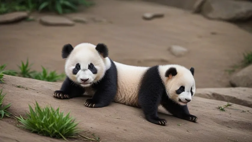 cute baby panda