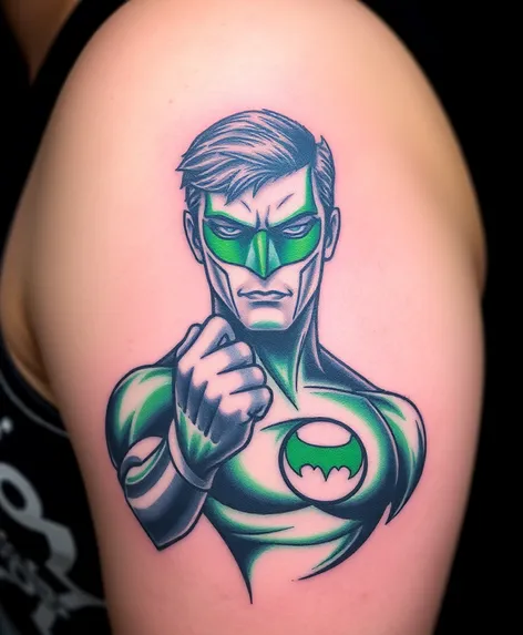 green lantern tattoo