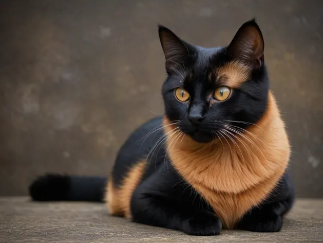 black and orange cat