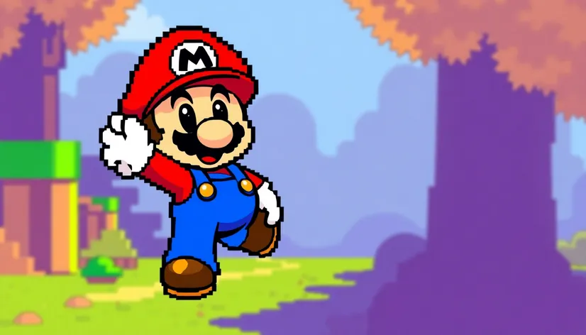 mario pixel