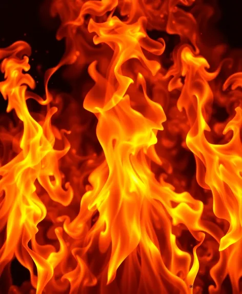 free animated flames background