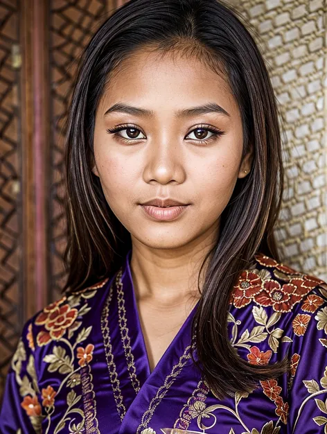 photograph of indonesian girl,