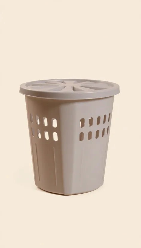 plastic laundry basket with