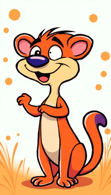 cartoon weasel