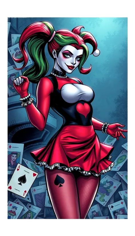 harley quinn in a