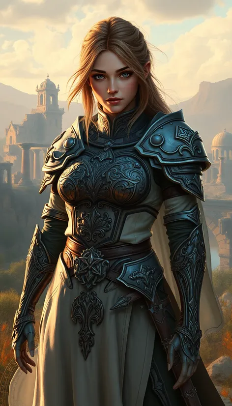 half elf cleric female